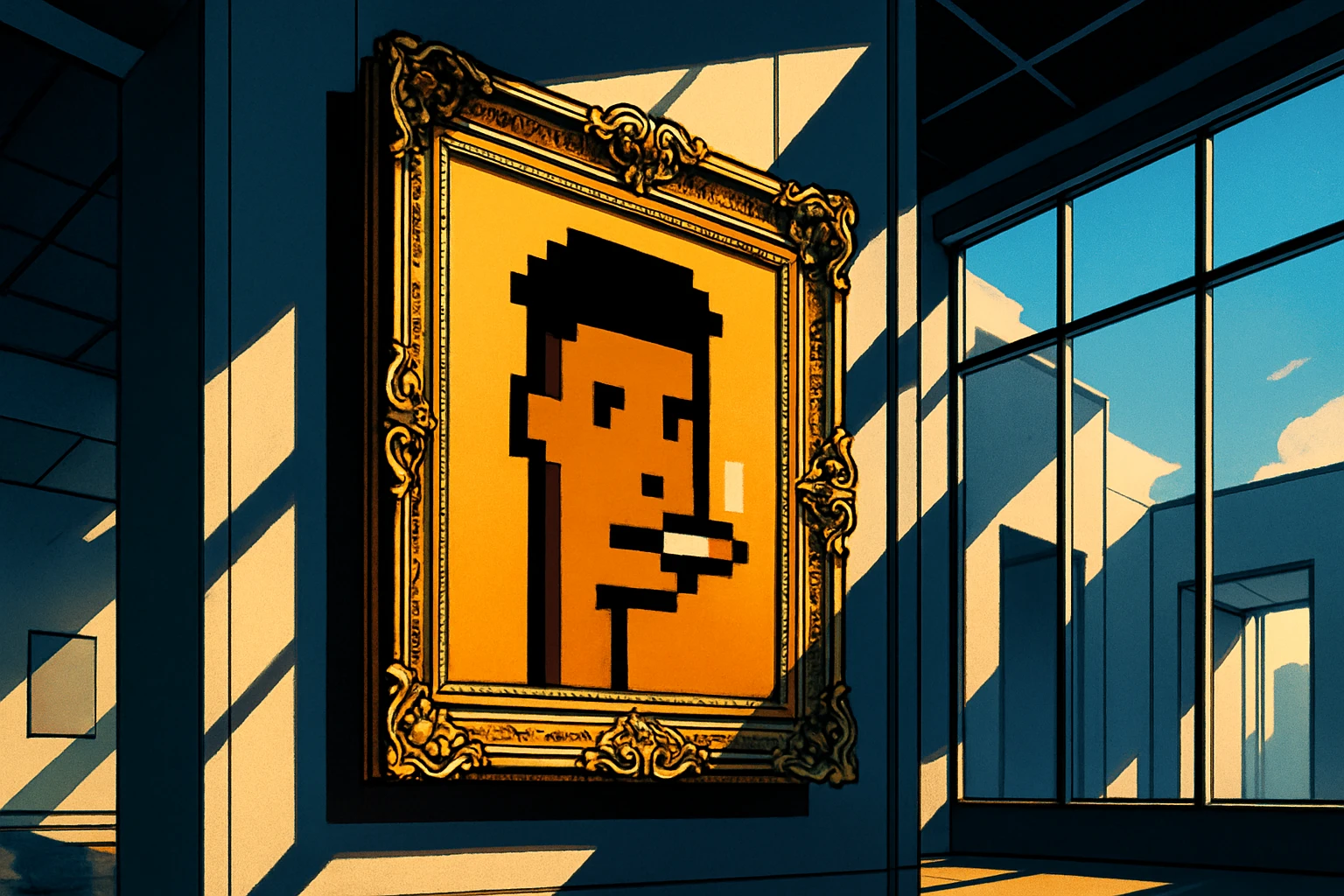 أصبحت CryptoPunks المجموعة الرسمية لمتحف MoMA للفن الحديث في نيويورك